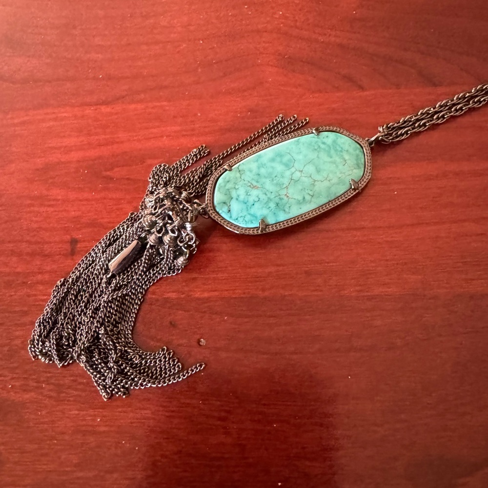 Kendra Scott turquoise necklace - Picture 5 of 8